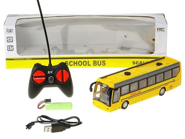 Radiostyrd skolbuss 1:32