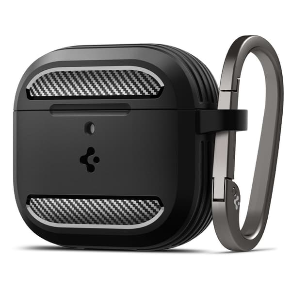 AirPods 4 Rugged Armor-etui - Sort