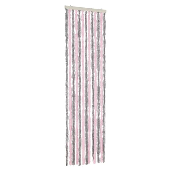 vidaXL Flugnät, Silverrosa, 56x200 cm, Chenille