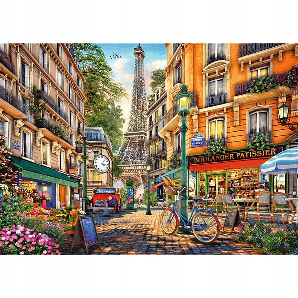 MGL 27121 2000 - Eftermiddag i Paris puslespil
