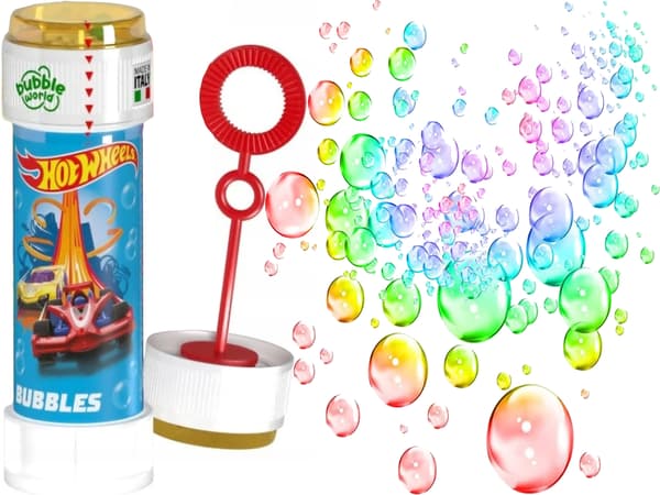Färgglada såpbubblor HOT Wheels Bilar 60 ml Bubblor SPEL labyrint FÖR barn