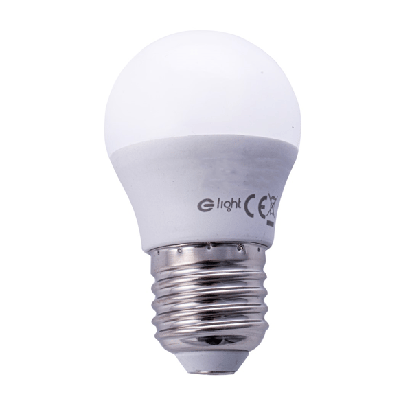 LED-lamppu 5W E27 G45 lämmin 3000K 400lm