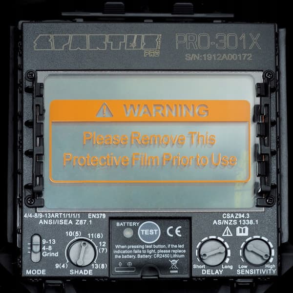SPARTUS Pro 301X automatisk ansiktsmask