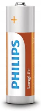 Philips LongLife AA-batterier, 4 stk.
