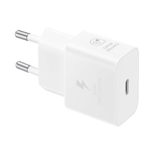 Samsung GaN USB-C 25W SFC Väggladdare Vit