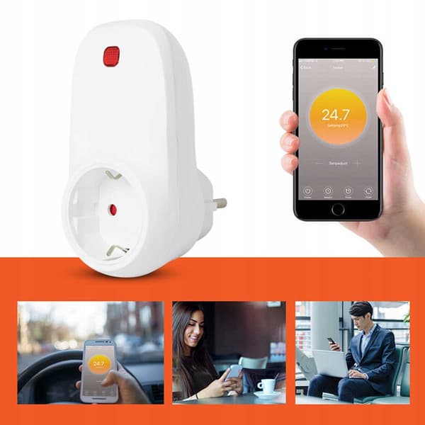 Extern WiFi-termostat WK3O för IR CRONOS-paneler