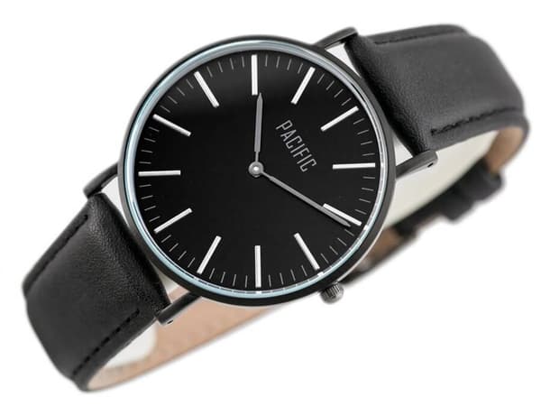 DAMKLOCKA PACIFIC CLOSE (zy588a) - svart/silver