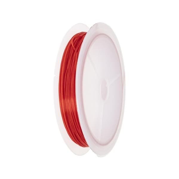Röd elastisk snodd