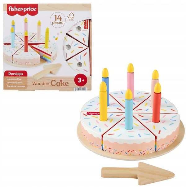 Fisher-Price træfødselsdagskage