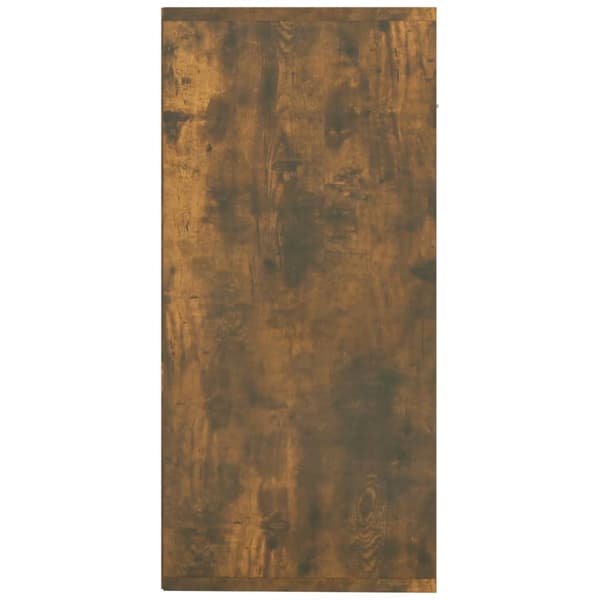 vidaXL kommode, røget eg, 88x30x65 cm, træbaseret materiale