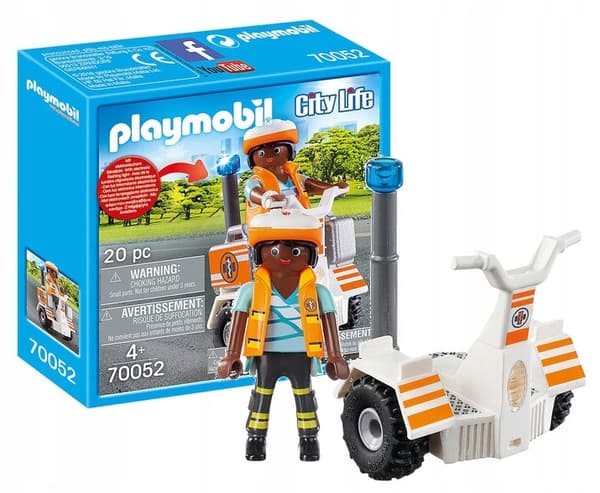Playmobil 70052 Redningsbalanceracer