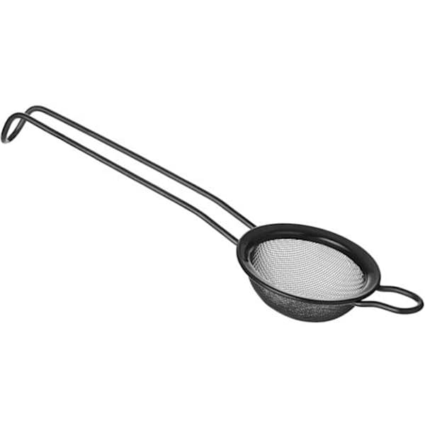 Bartenderfilter til cocktails, stål, diameter 65 mm, sort