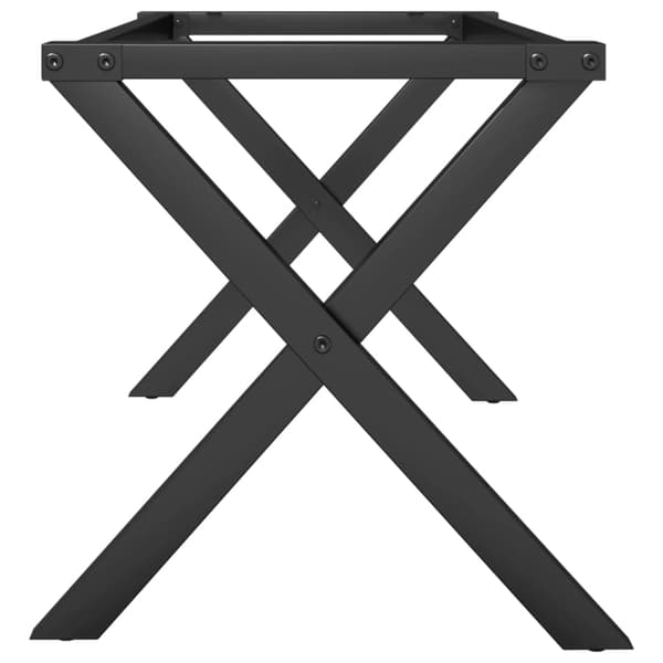 vidaXL X-formade soffbordsben 90x30x43 cm
