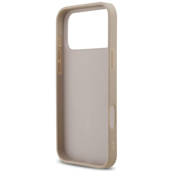 Guess 4G Ring Classic Logo MagSafe-etui til iPhone 17 Pro Max, lyserødt