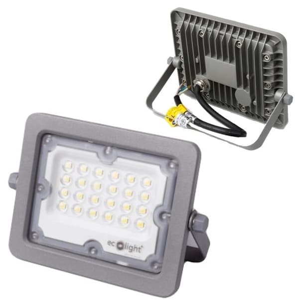 LED-halogenstrålkastare 20W kallvit 6500K PREMIUM LINE