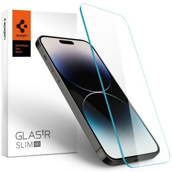 Spigen Glas.tR Slim Cover Glas til iPhone 14 Pro