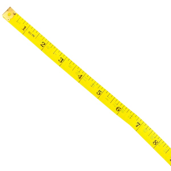 TG70288 SKRÆDDERMÅL 150 CM SKRÆDDERMÅL TOMMER CENTIMETER MÅL