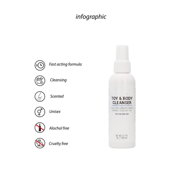 Legetøjs- og kropsrens - 150 ml