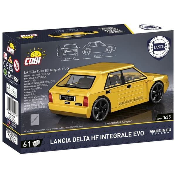 Youngtimer. Lancia Delta HF Integrale EVO 1991 100 klass