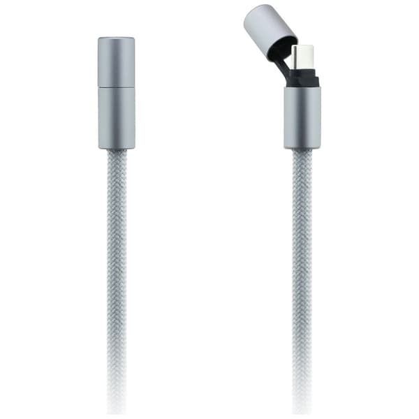 Karl Lagerfeld CBDY Choupette Charm Universal Kabelsnor USB-C/USB-C Grå
