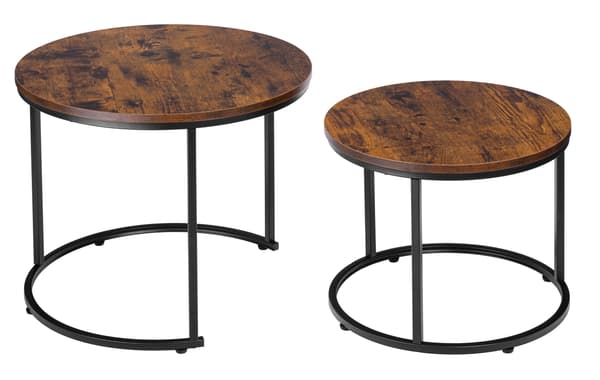 Kahden Galen Small Rustic -parvipöydän setti