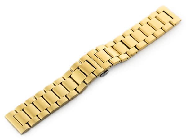 Armband Pacific Model 7 - guld 24mm