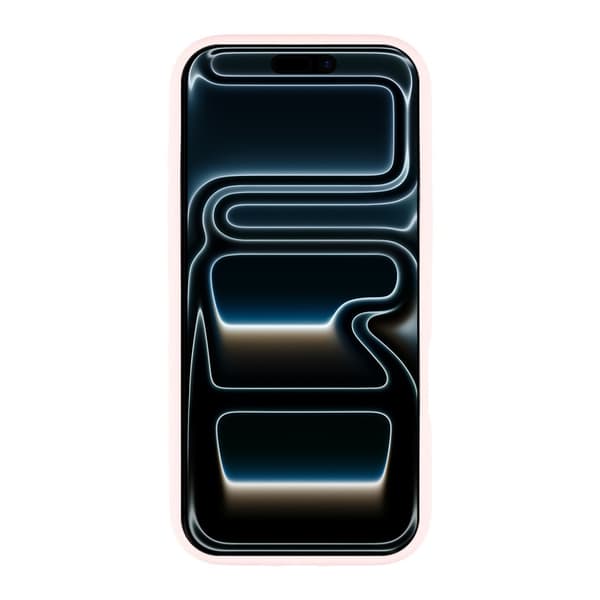 Silikonskal till iPhone 17 Pro Max - MagSafe-kompatibel, stötsäker, rosa