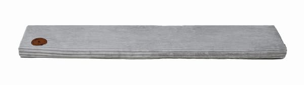 CLEO vindueskarm, grå striber, 100 x 20 x 3 cm