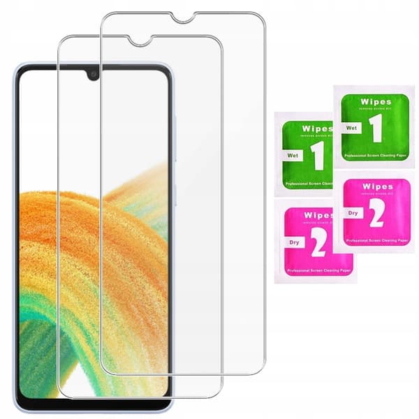 2x Härdat glas för Samsung Galaxy A33 5G | 2-pack