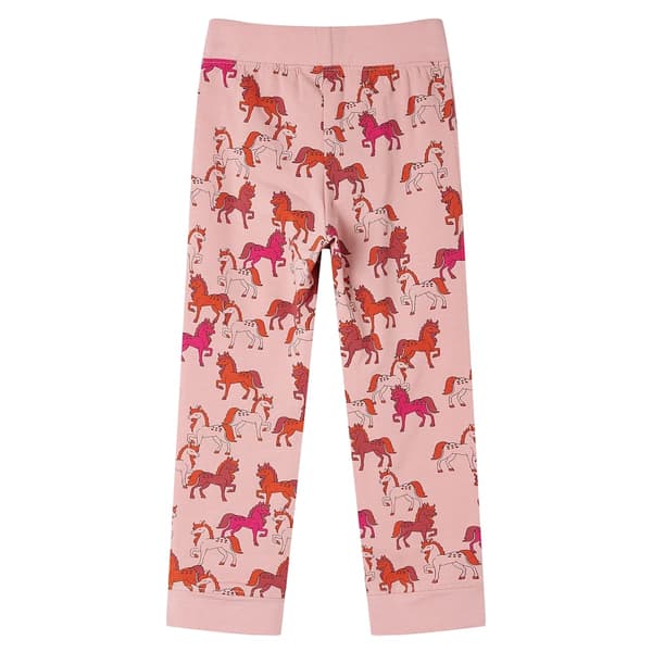 Børne pyjamas med lange ærmer, lyserød, 92