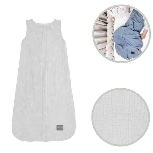 Muslin Sovsäck S (4-24 månader) Grön