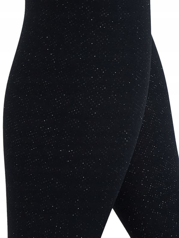 Noviti mikrofiber glimmerstrømper sort 40DEN 92/98 63