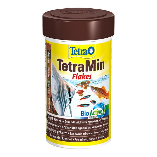 Tetra Min Flakes 100ml - flagefoder til fisk