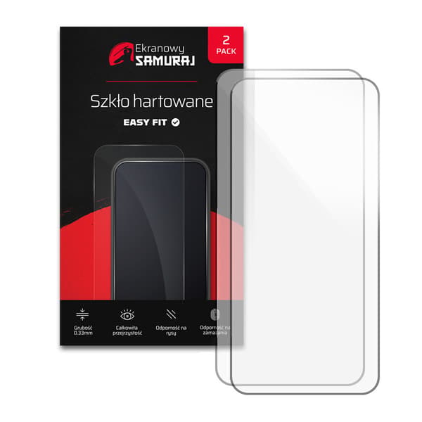 Ny Screen Samurai Privacy Glass til Apple iPhone 16 Pro Max med Easy Fit Frame | 2-pak