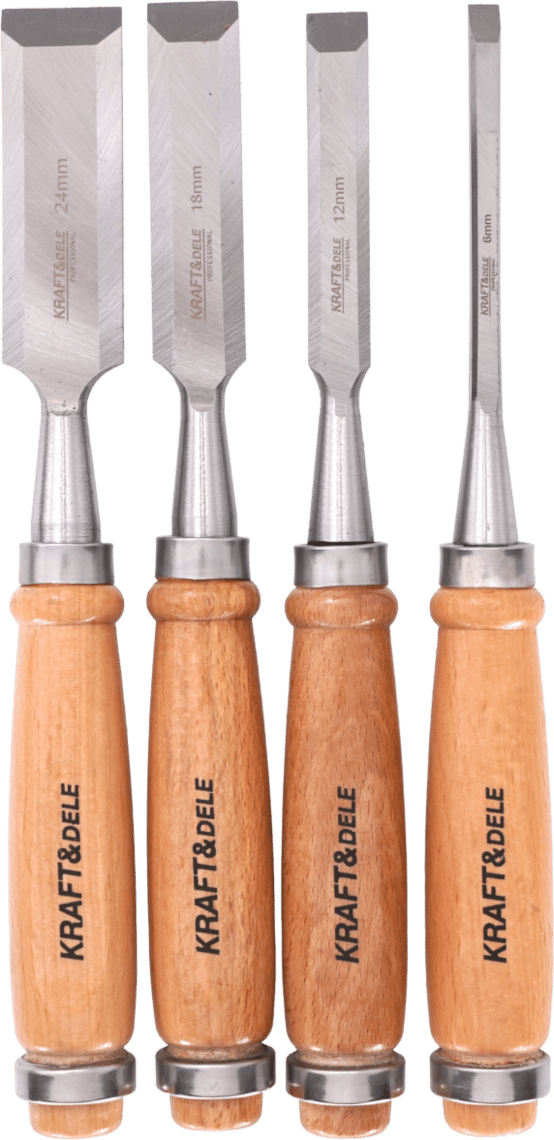 Tømrermejsler 6, 12, 18, 24 mm KD11770