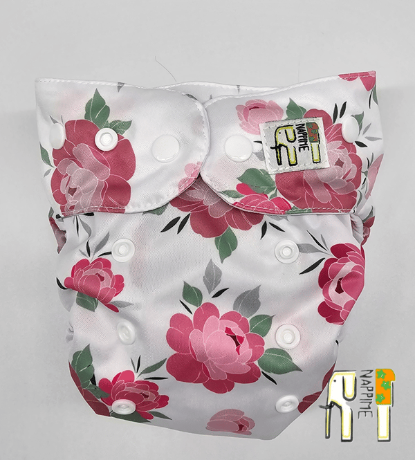 NappiMe COOLMAX POCKET PEONY Vaskbare bleer
