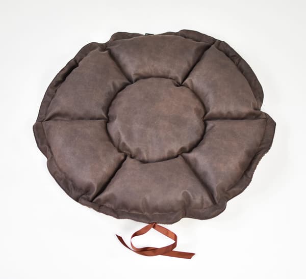 DAISY seng brun + brun struktur 80 cm