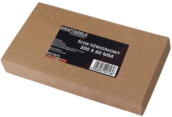 spakklämma 200x60MM KD12670
