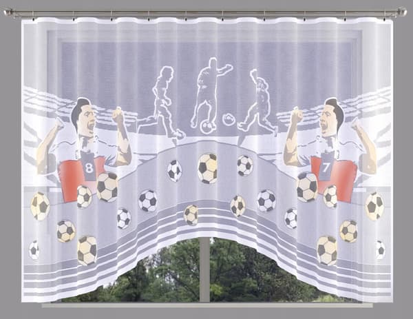 Børneforhæng LEWANDOWSKI FODBOLD 300x150