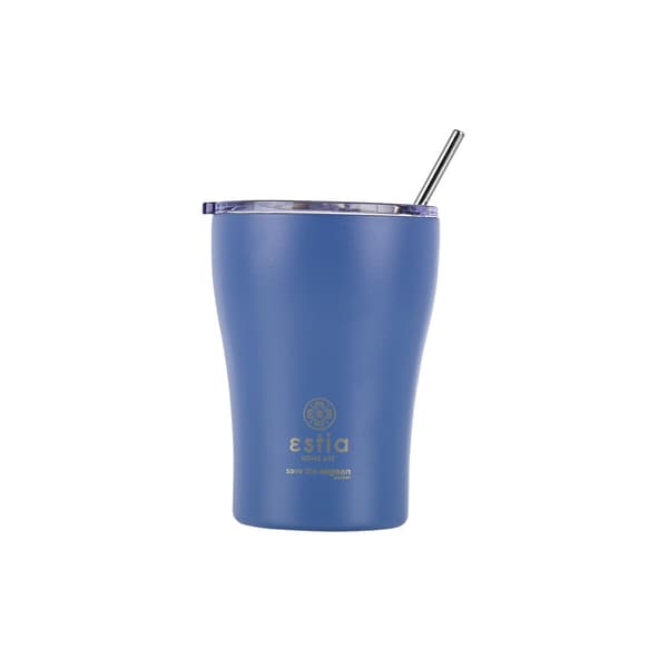 350 ml denimblå termosmugg