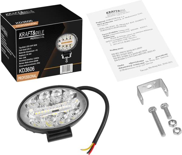Arbejdslampe 25W 1200lm KD3606