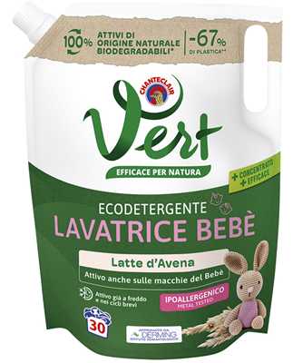 Eco Lavatrice Bebe vaskemiddel til børn 1200ml - Chante Clair