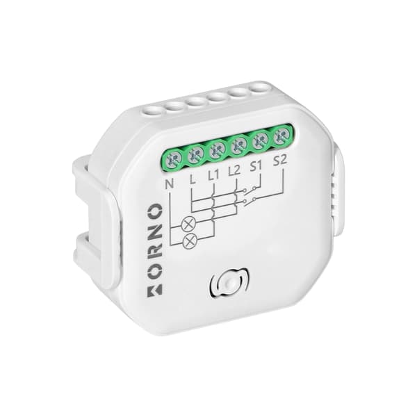 Tuya Smart Wi-Fi Bluetooth 2-kanals relæcontroller i boksen