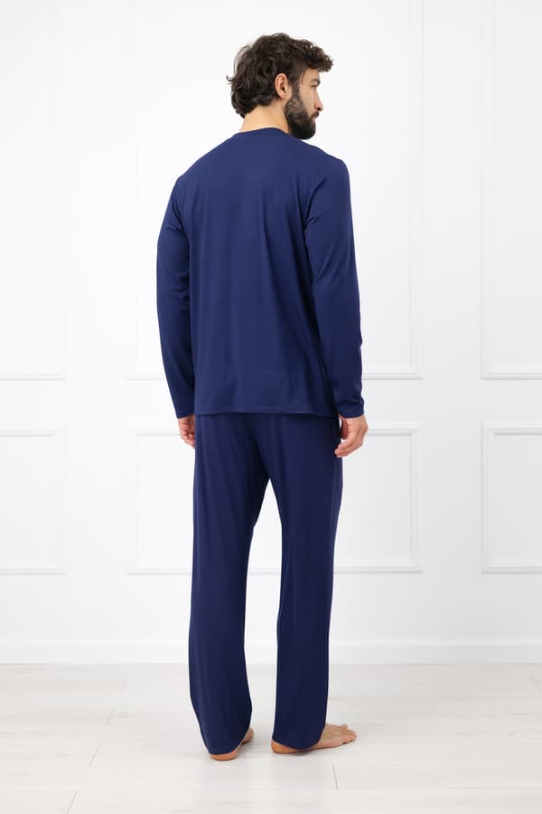 Chord herrpyjamas långärmad, långbyxor M