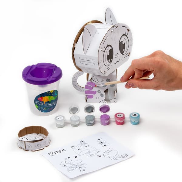 3D-HAHMOMAALAUS NUMEROILLA KIDEA KITTY
