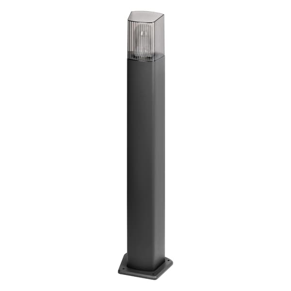 LED-belysning til havegulvlampe med bevægelsessensor E27 15W 75cm