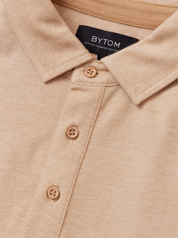 BEIGE LANDMOTH PIKÉ XXXL