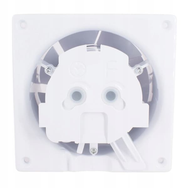 dRim 100 HS Ventilator Fugtsensor Sort Plexiglas Glans Ventilator Plus Panelsæt