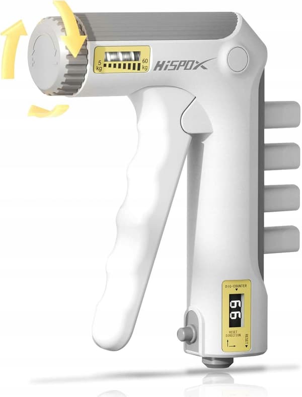Justerbart handgrepp 10–60 kg HISPOX-styrka