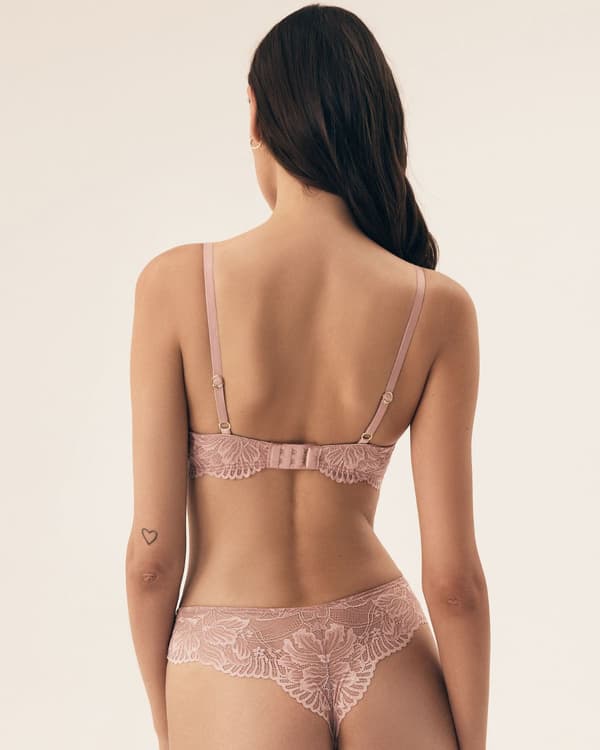 Blåbär Esotiq Push-Up-BH | Dammig Rosa 70E
